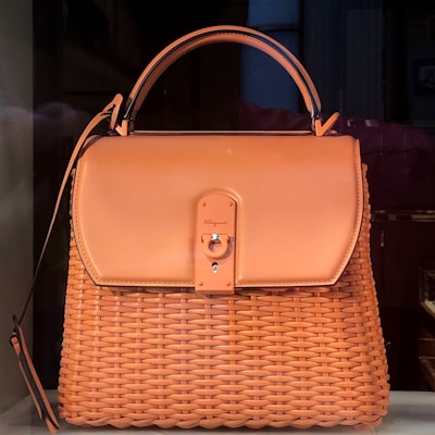 کیف دستی چرمی مشکی